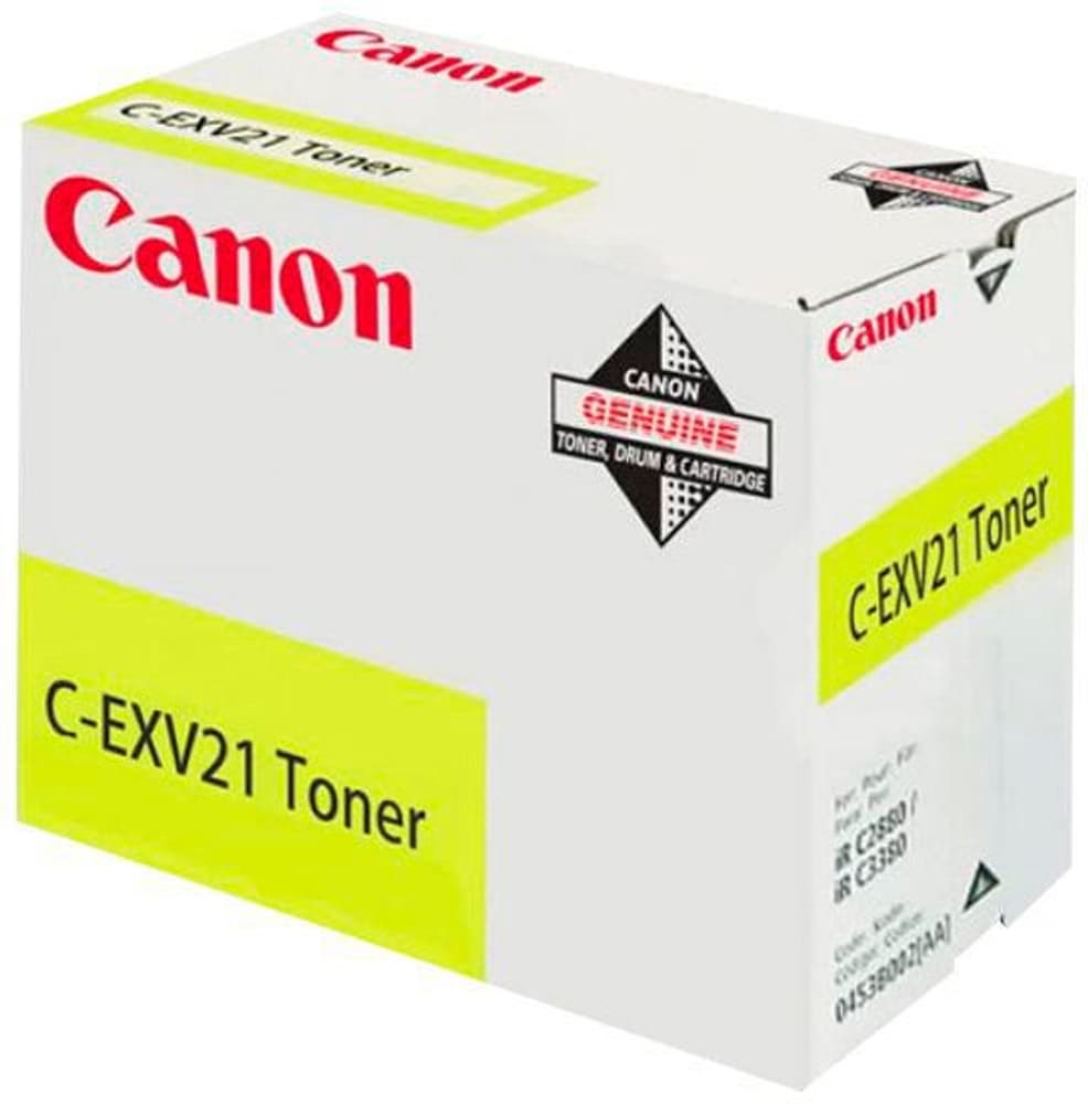 C-EXV 21 yellow Toner Canon 785302432630 Photo no. 1
