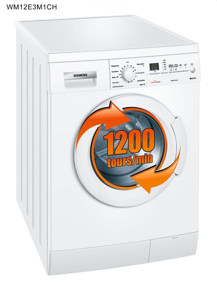 Machine à laver WM12E3M1CH Siemens 71721150000013 Photo n°. 1