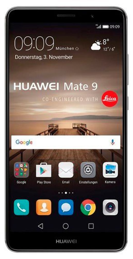 Mate 9 Dual SIM 64GB schwarz Smartphone Huawei 78530012535917 Bild Nr. 1