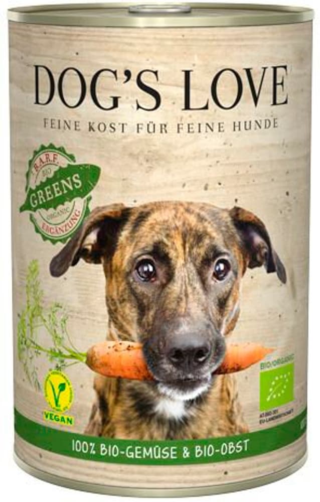Dogs Love Bio Greens Frutta e Cibo umido 658765400000 N. figura 1