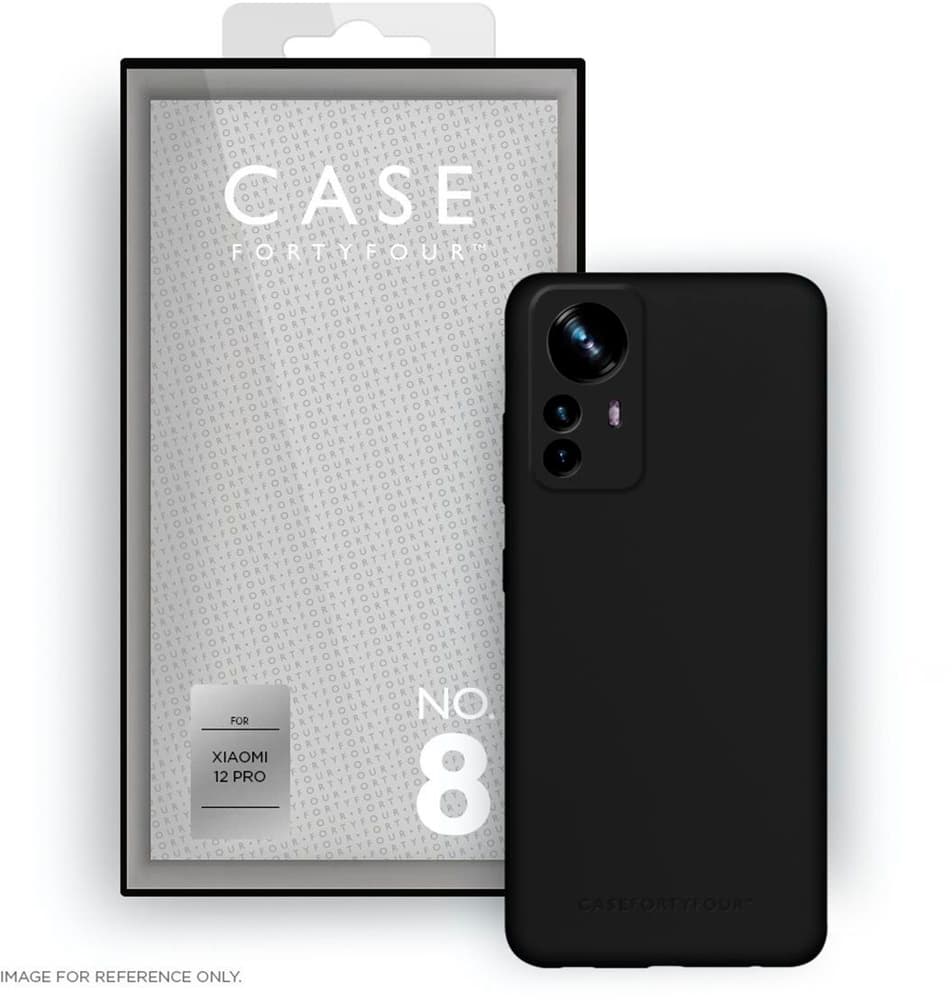 Xiaomi 12 Pro, Liquid-Silikon schwarz Smartphone Hülle Case 44 785300177369 Bild Nr. 1