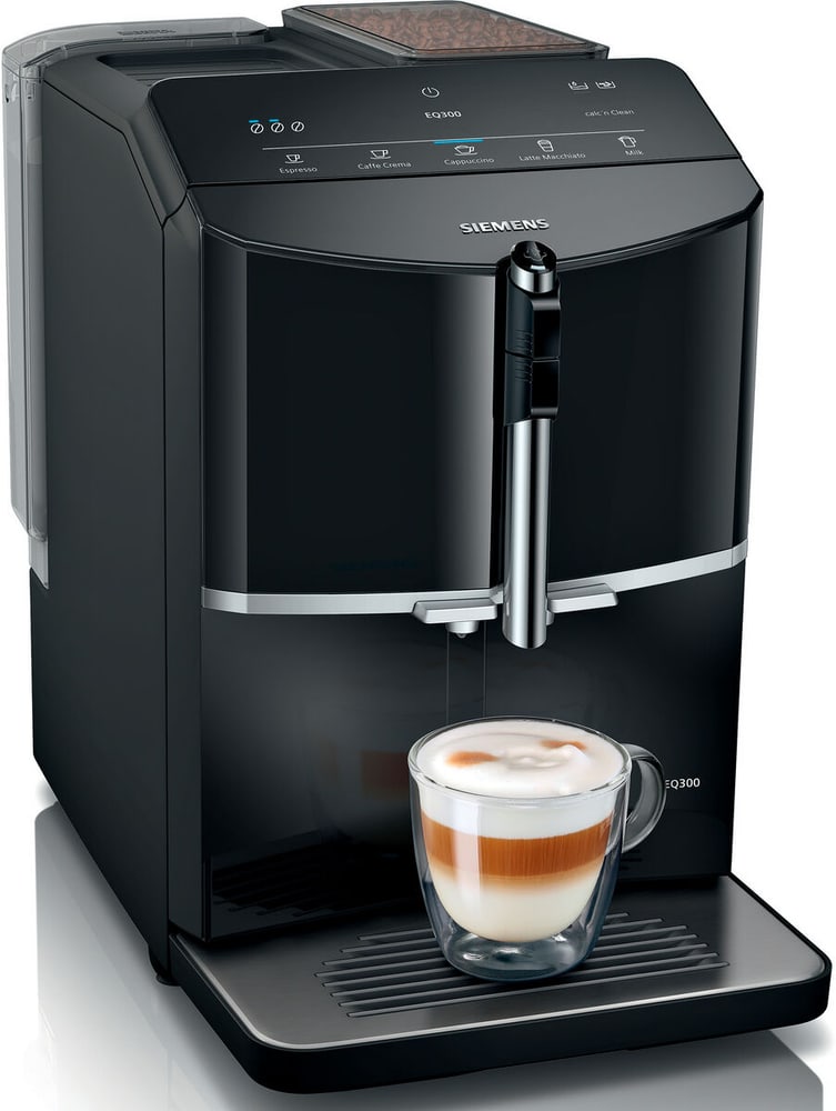 Macchina da caffè completamente automatica EQ300 TF301E19 Macchina da caffè automatica Siemens 785300187268 N. figura 1