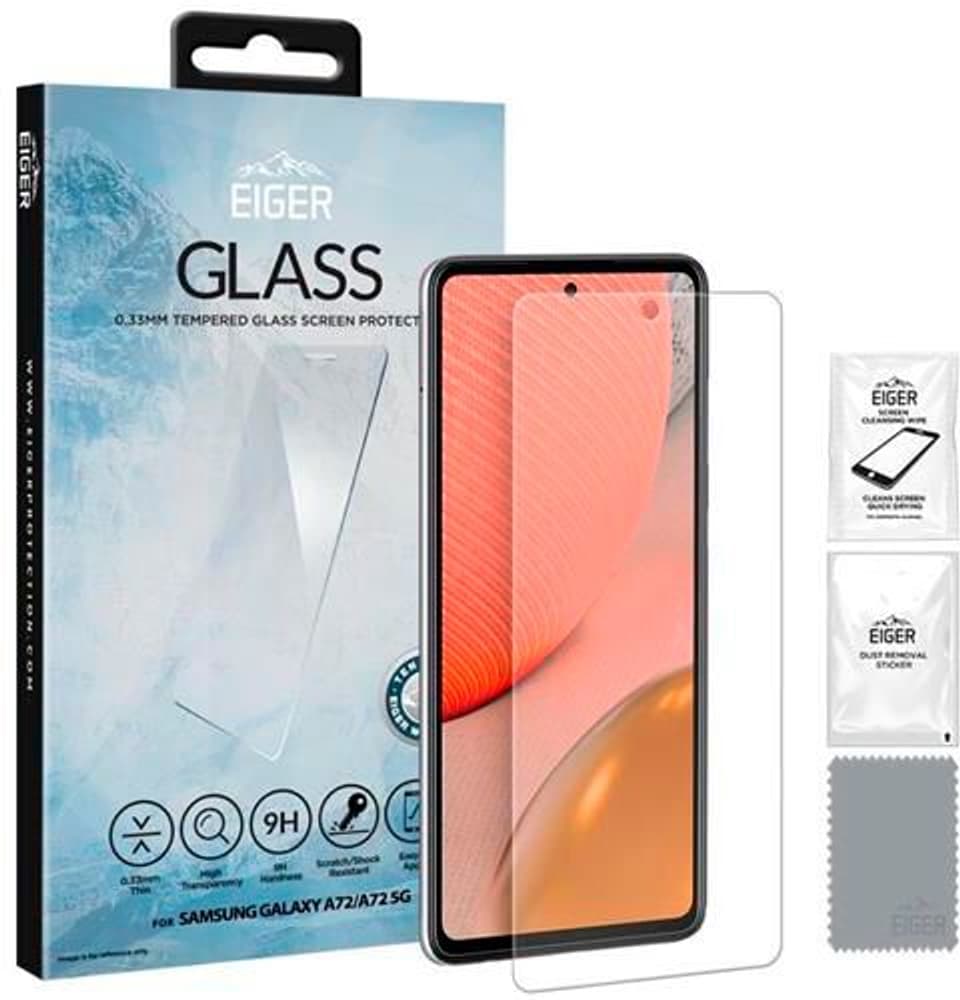 DISP-F SAA72 GLAS Protection d’écran pour smartphone Eiger 785300178151 Photo no. 1