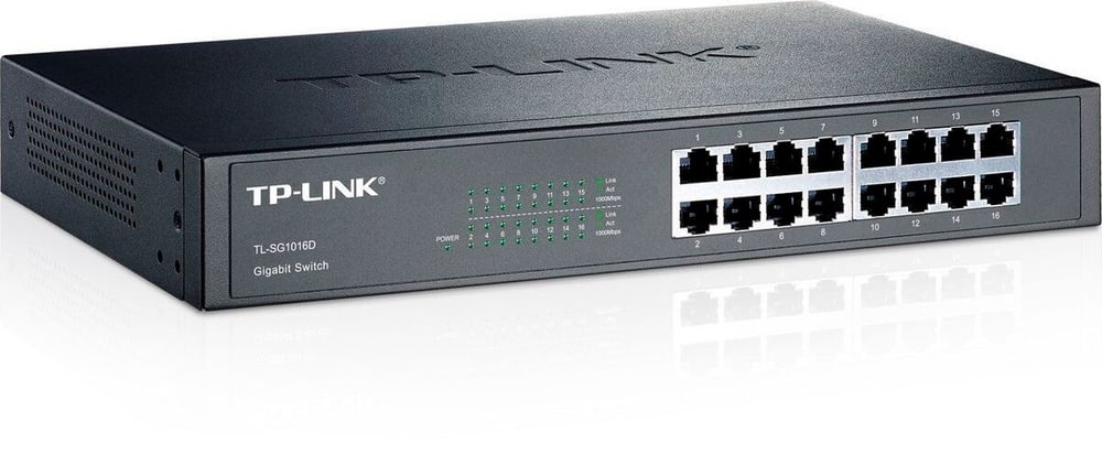 TL-SG1016D 16-Port-Gigabit-Switch Commutateur de réseau TP-LINK 785302422700 Photo no. 1