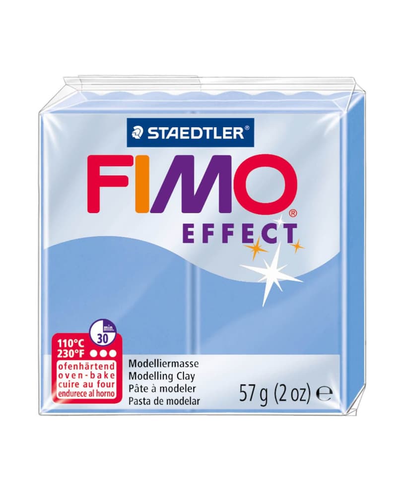 Soft FIMO SOFT AGATE BLEUE Pâte à modeler Fimo 666539300000 Photo no. 1