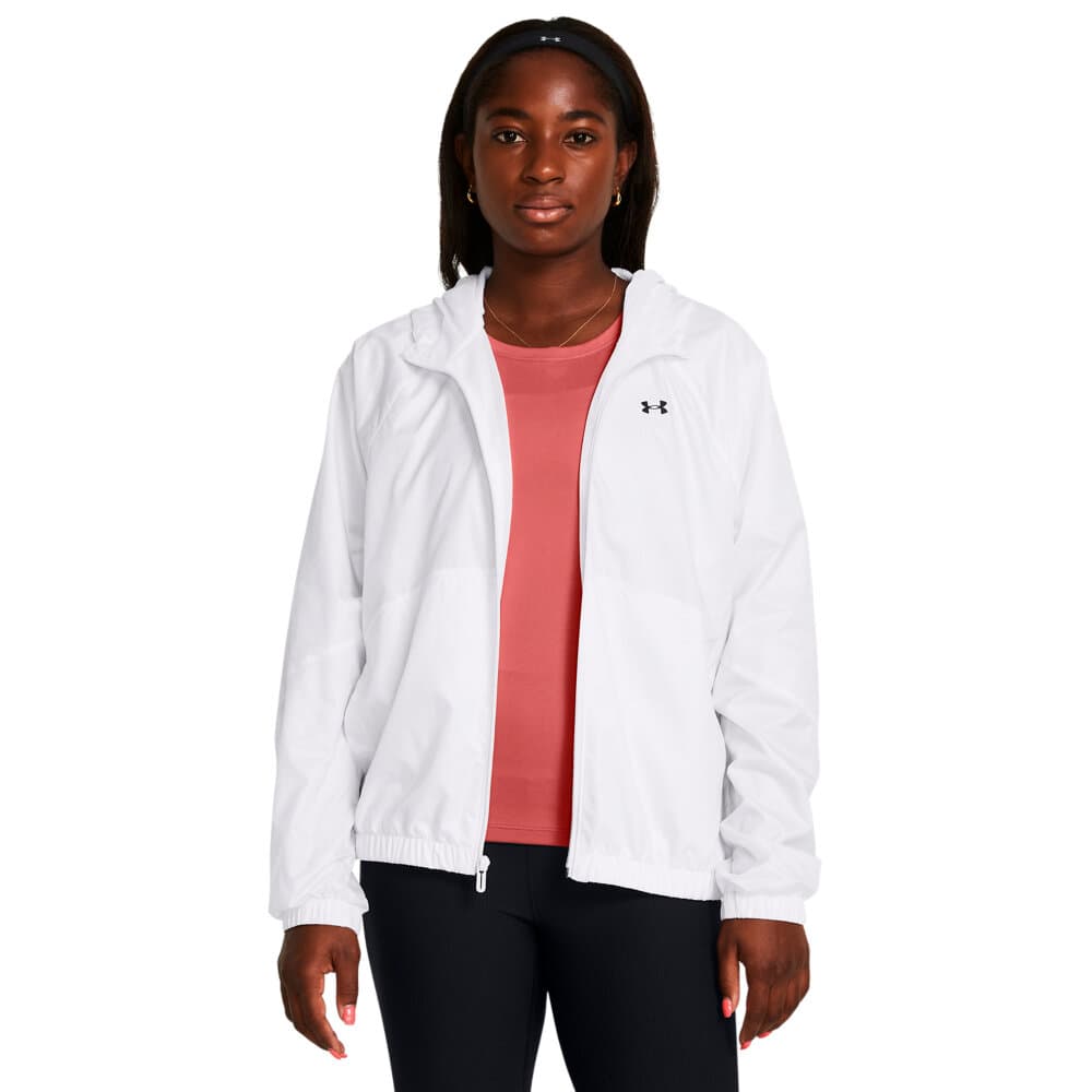 W Sport Windbreaker Jacket Coupe-vent Under Armour 471854300510 Taille L Couleur blanc Photo no. 1