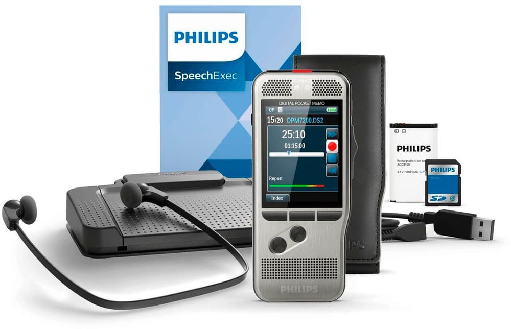 Starter Set DPM7700 Diktiergerät Philips 785302430227 Bild Nr. 1