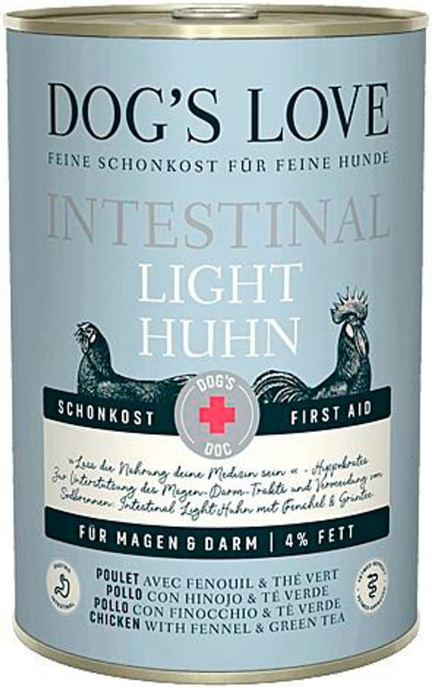 Dogs Love Intestinal Light poulet Aliments humides 658761300000 Photo no. 1