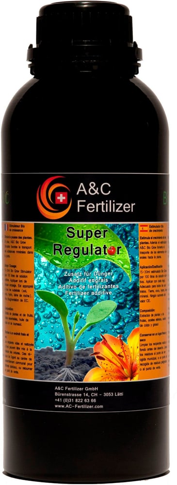 A&C Super Regolatore - 1 litro Fertilizzante liquido A&C Fertilizer 669700105019 N. figura 1