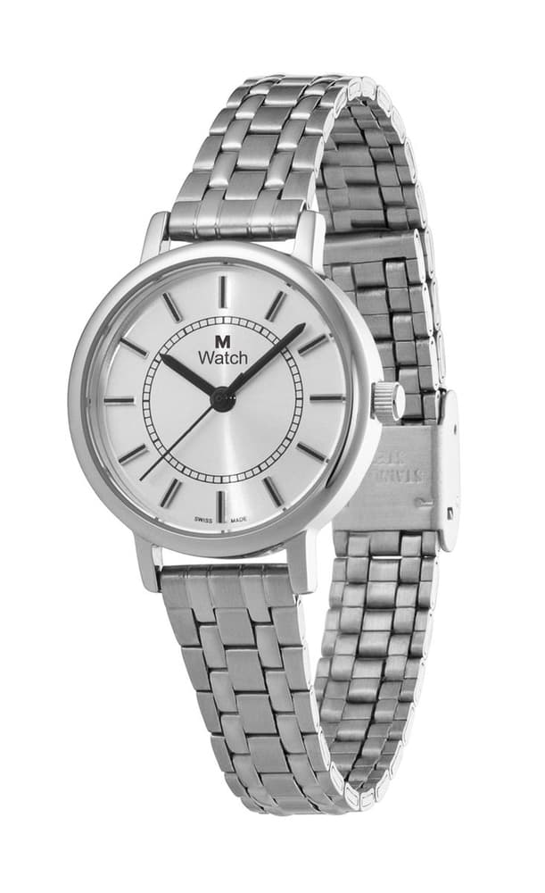CLASSIC silber Armbanduhr Montre M Watch 76071690000015 Photo n°. 1