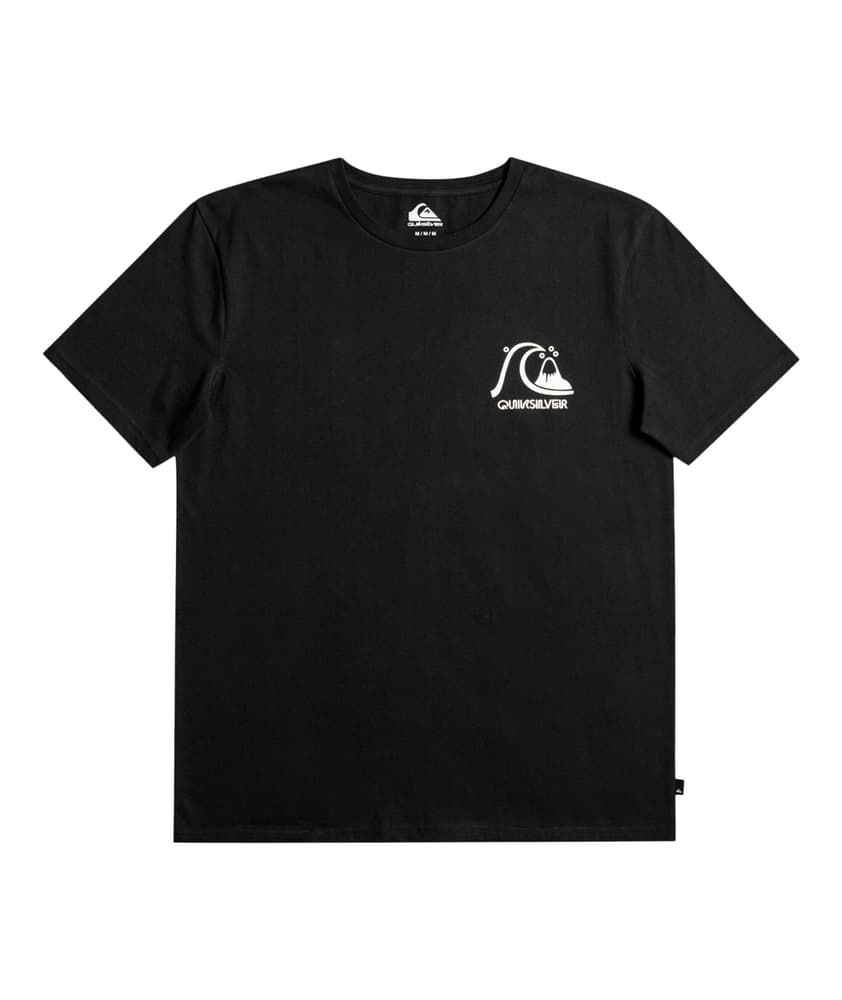 THE ORIGINAL SS TEE Shirt Quiksilver 468198100620 Taille XL Couleur noir Photo no. 1