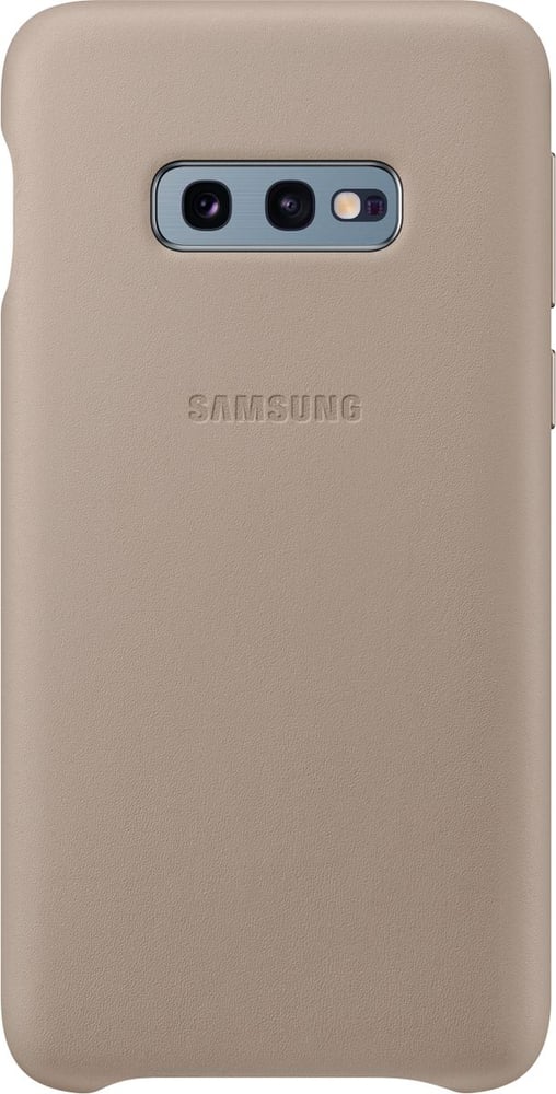 Galaxy S10e, Leder grau Smartphone Hülle Samsung 785300142456 Bild Nr. 1
