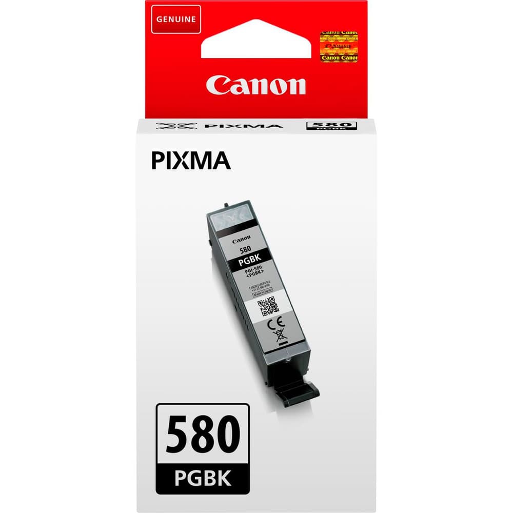 PGI-580 schwarz Tintenpatrone Canon 798551500000 Bild Nr. 1