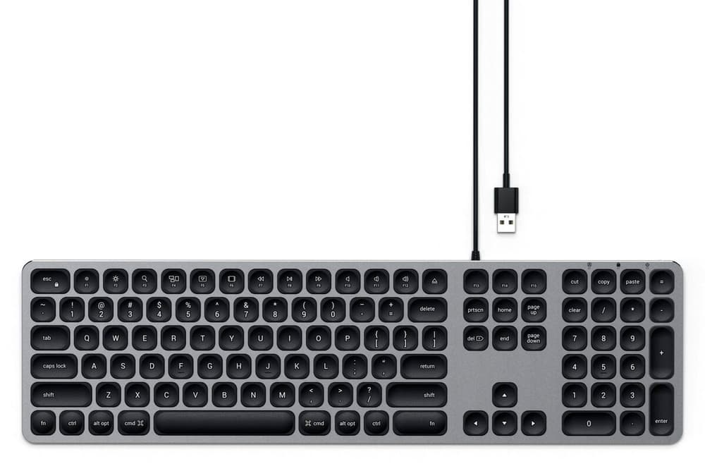 USB Keyboard CH-Layout Universal Tastatur Satechi 785302422647 Bild Nr. 1