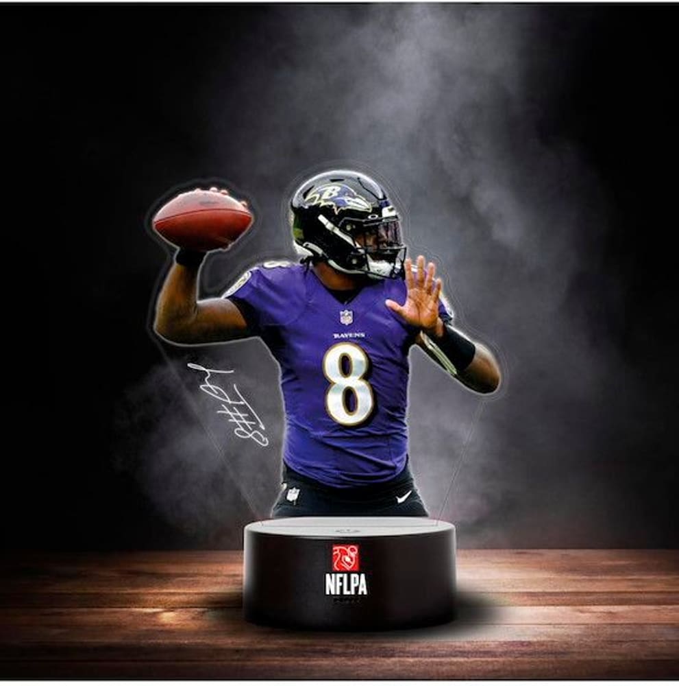 BALTIMORE RAVENS NFL LED-LICHT PLAYER "JACKSON" Merchandise NFL 785302416330 Bild Nr. 1