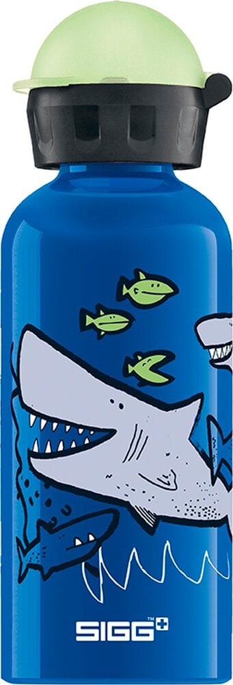 Sharkies Bottiglia di alluminio Sigg 469446100046 Taglie Misura unitaria Colore blu reale N. figura 1