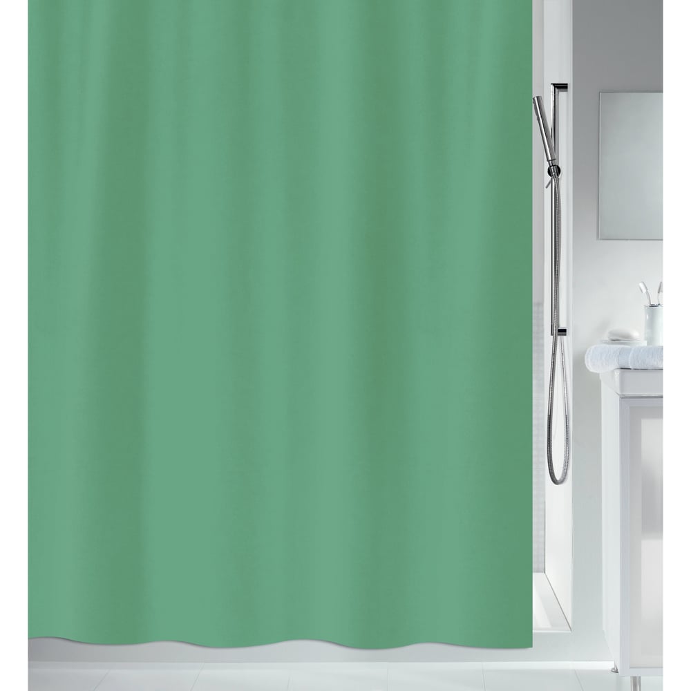 Primo Green Tenda da doccia spirella 674196200000 Colore Verde Dimensioni 120x200 cm N. figura 1