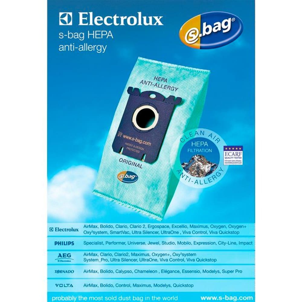 Electrolux sbag E206B HEPA antiallergy Staubbeutel kaufen bei