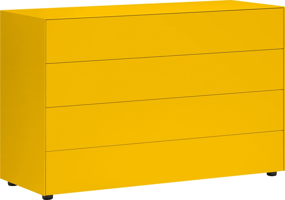 LUX Cassettone 400840400050 Dimensioni L: 120.0 cm x P: 46.0 cm x A: 74.5 cm Colore Giallo N. figura 1