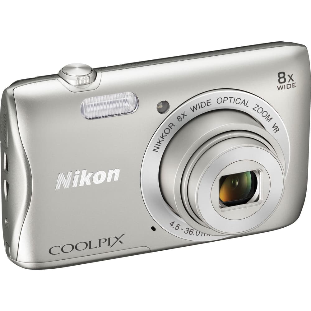 Nikon Coolpix S3700 silber Nikon 95110033152415 Bild Nr. 1