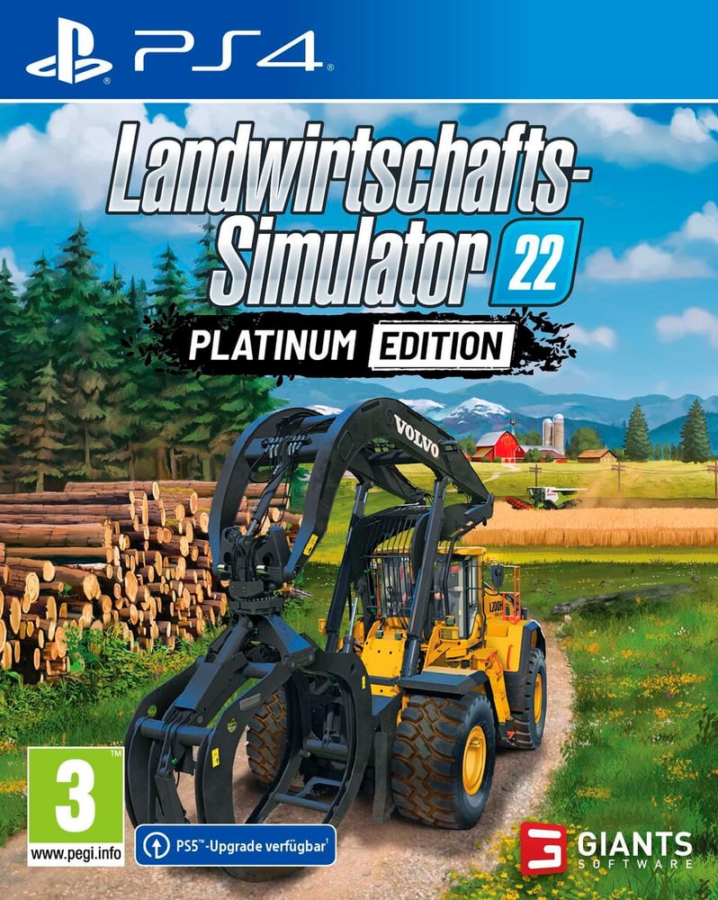 PS4 - Landwirtschafts-Simulator 22 - Platinum Edition (D) Game (Box) 785302422150 N. figura 1