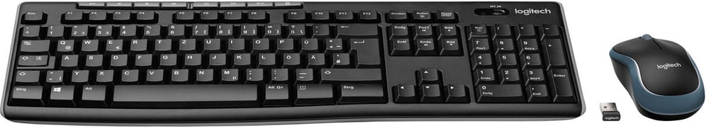 MK270 Wireless Combo Tastatur- / Maus-Set Logitech 797922100000 Bild Nr. 1