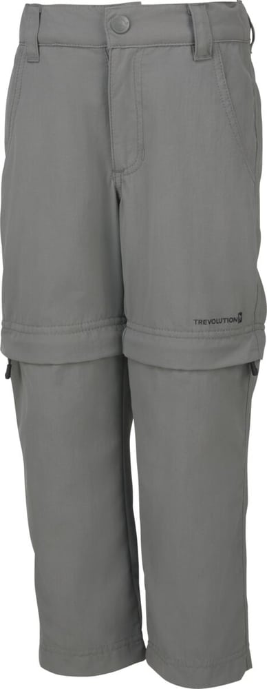 Pantaloni zip-off Pantaloni da trekking Trevolution 472372909880 Taglie 98 Colore grigio N. figura 1