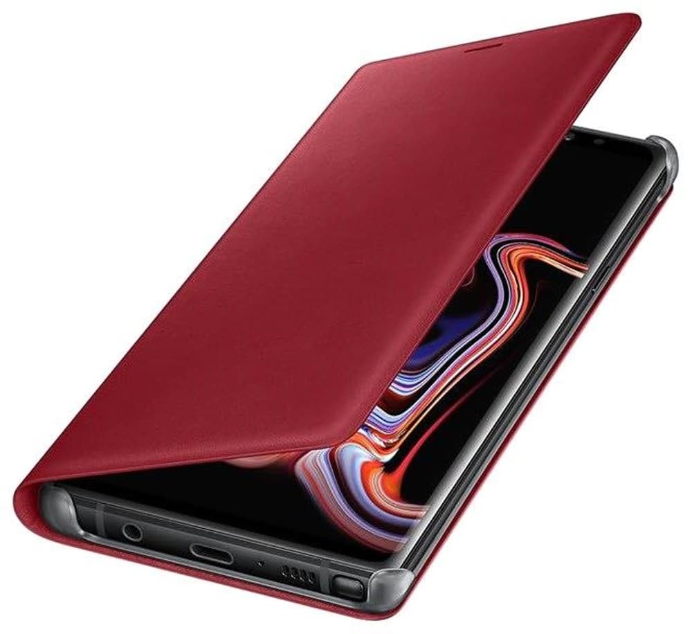 Book-Cover Leder Galaxy Note 9 rot 9000035094 Bild Nr. 1