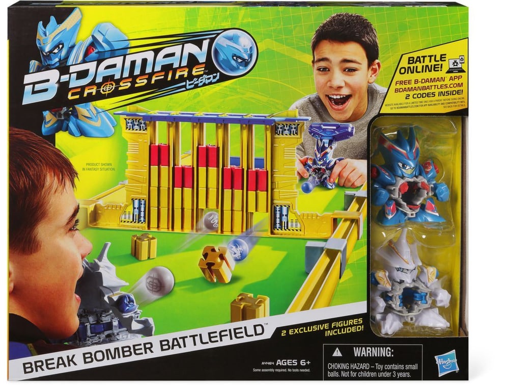 B-DAMAN BREAK BOMBER BATTLE SET Hasbro 74861620000013 No. figura 1