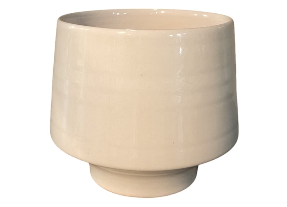 VIDA Pot 655219120010 Couleur Beige Taille ø: 20.0 cm x H: 16.5 cm Photo no. 1