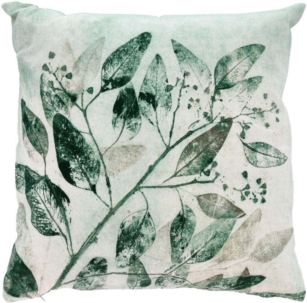 Cuscino in eucalipto con imbottitura 50 cm x 50 cm, verde/bianco Cuscino Södahl 785302425076 N. figura 1