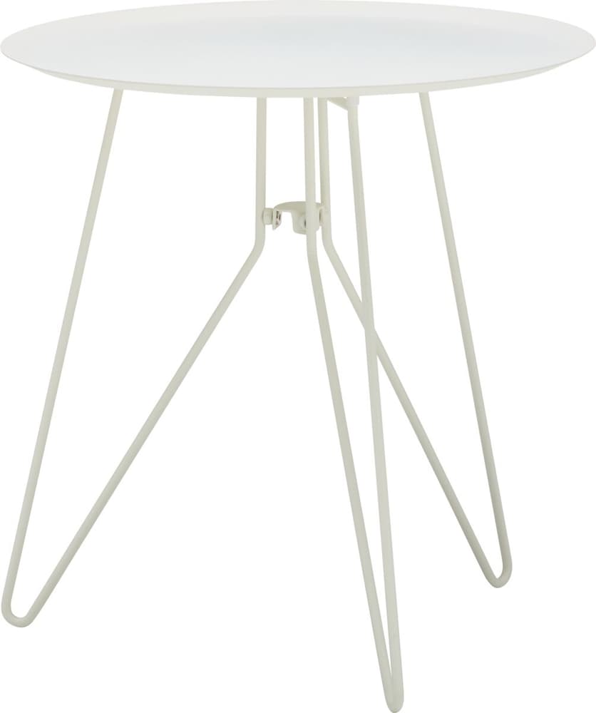 EMMA Tavolino accostabile 407438510010 Dimensioni L: 40.0 cm x P: 40.0 cm x A: 40.0 cm Colore Bianco N. figura 1