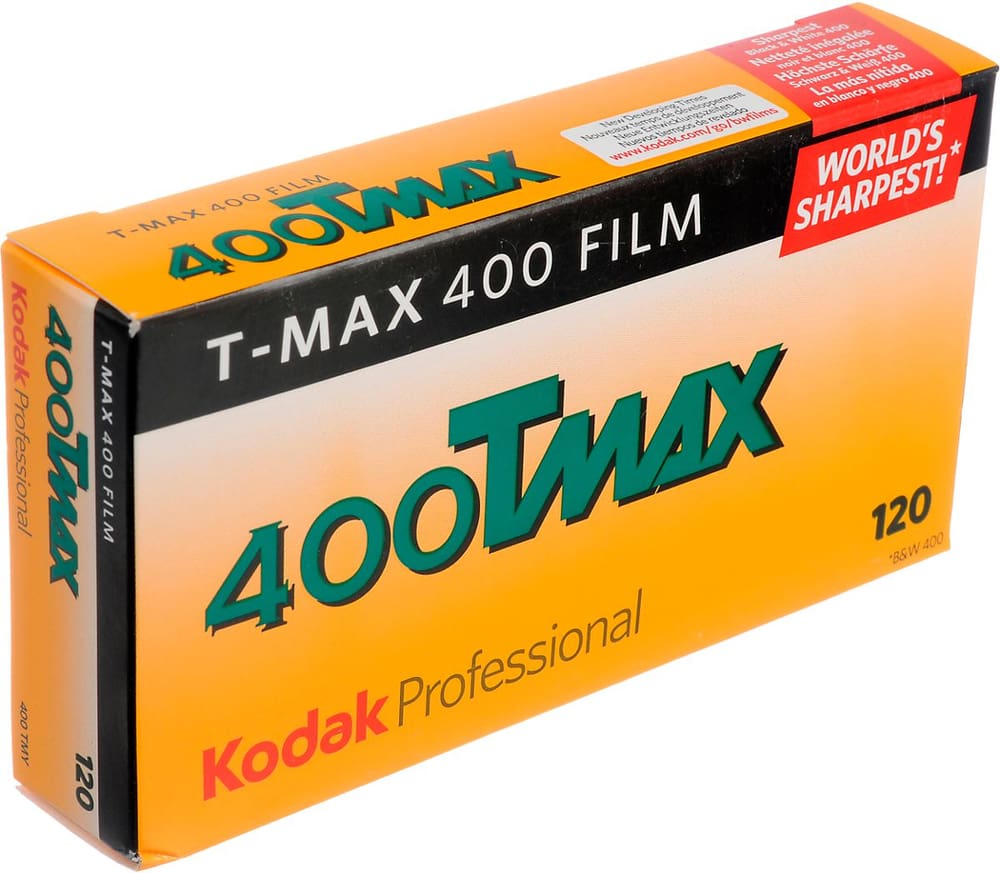 T-MAX 400 TMY 120 5-Pack Film de format moyen 120 Kodak 785300134706 Photo no. 1