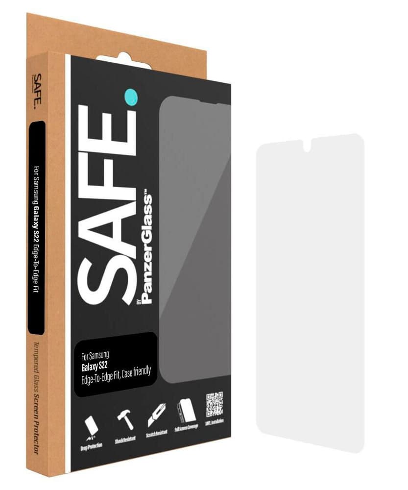 Case Friendly Galaxy S22 Smartphone Schutzfolie SAFE. 785300170442 Bild Nr. 1