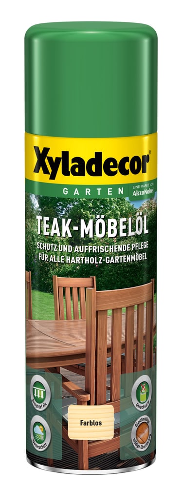 Olio per mobili teak Incolore 500 ml Olio per la cura del teak XYLADECOR 661779500000 N. figura 1