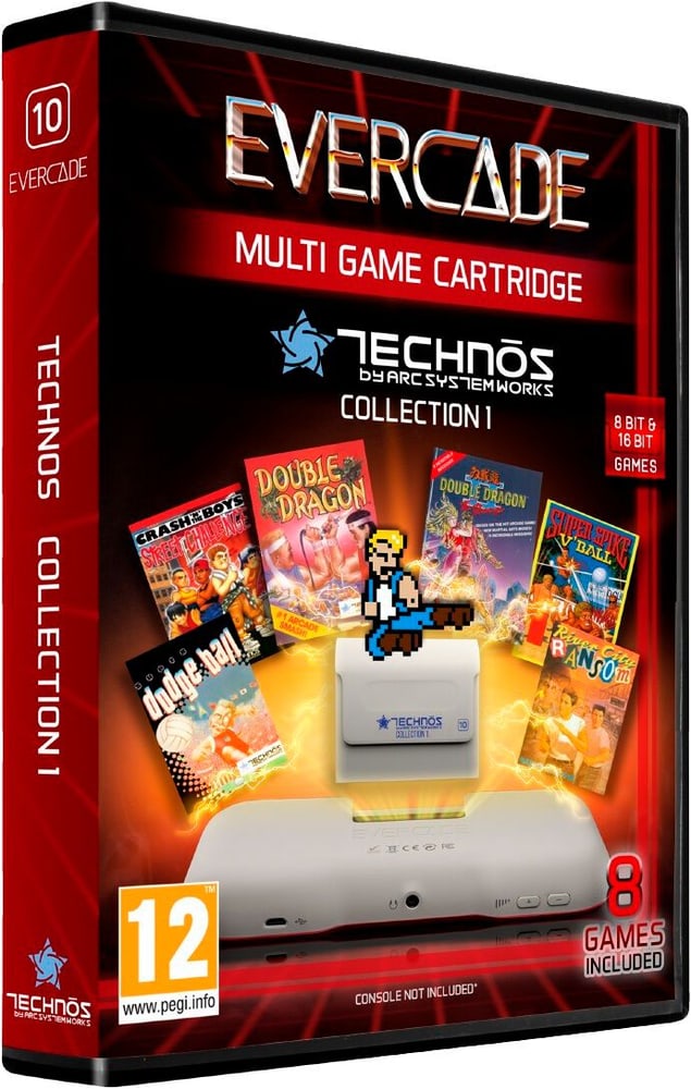 Evercade 10 - Techns Collection 1 Game (Box) 785300160419 N. figura 1