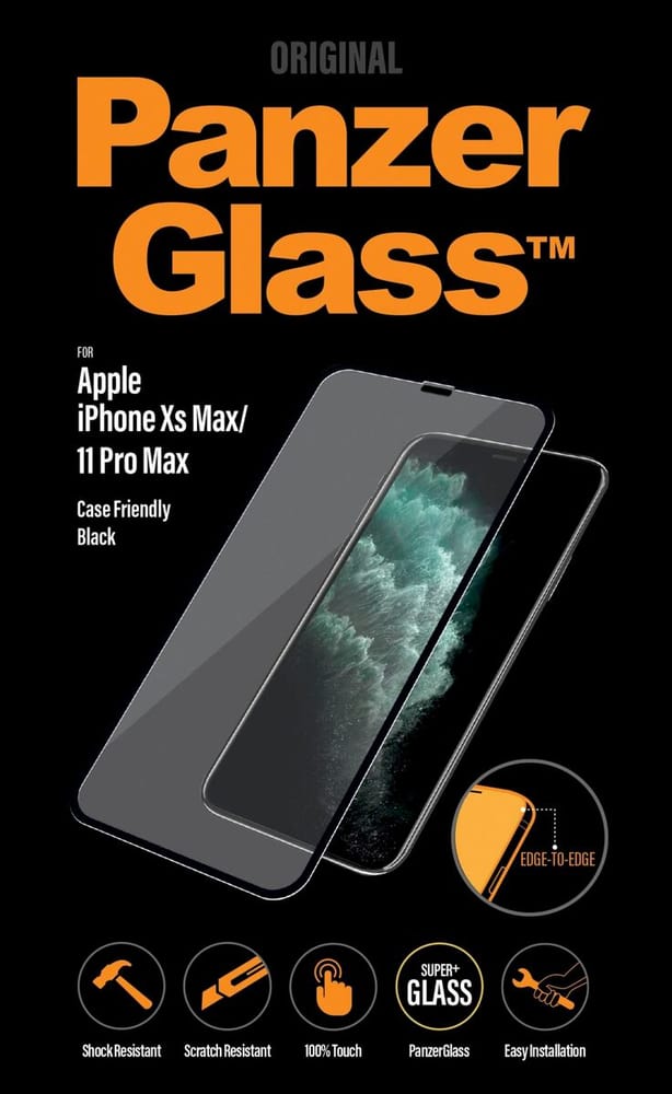 Case Friendly iPhone 11 Pro Max Smartphone Schutzfolie Panzerglass 785300187194 Bild Nr. 1