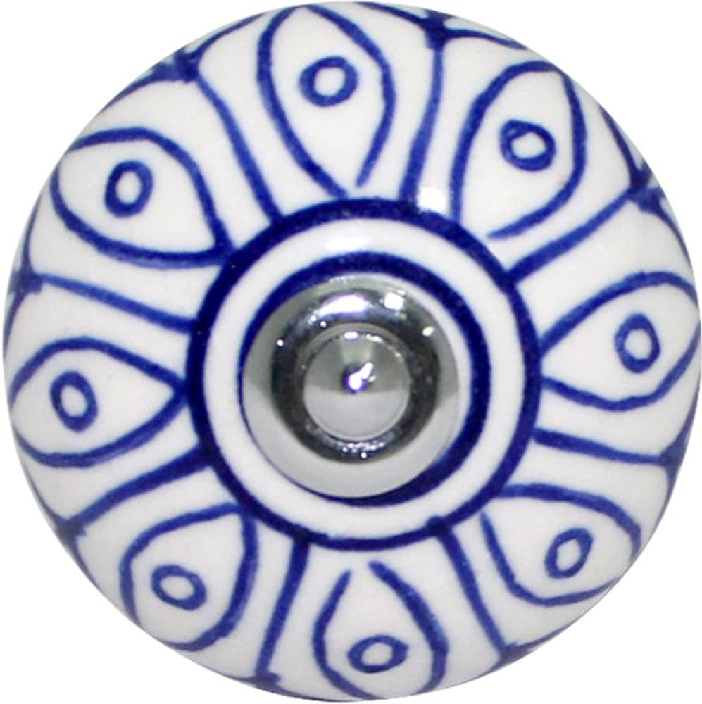 Manopola in ceramica Maniglie & pomelli per mobili 607129800000 N. figura 1