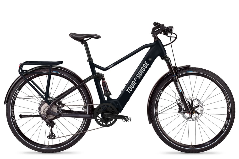 das fahrrad von max mit rockshox