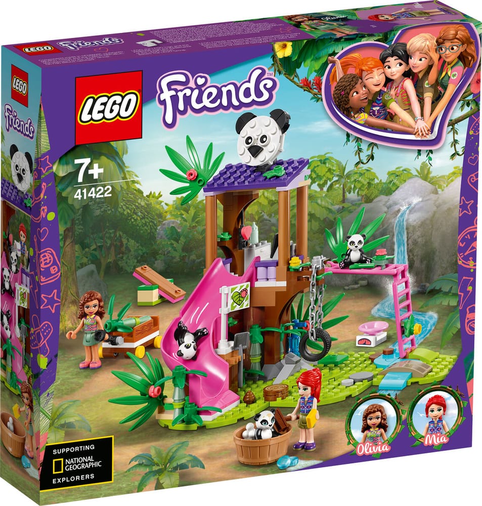 lego friends panda rescue