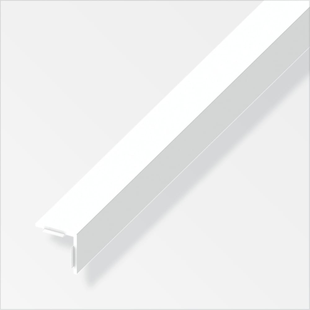 Cornière isocèle 1 x 10 x 10 mm PVC blanc 1 m ad Profilé angulaire alfer 605139900000 Photo no. 1