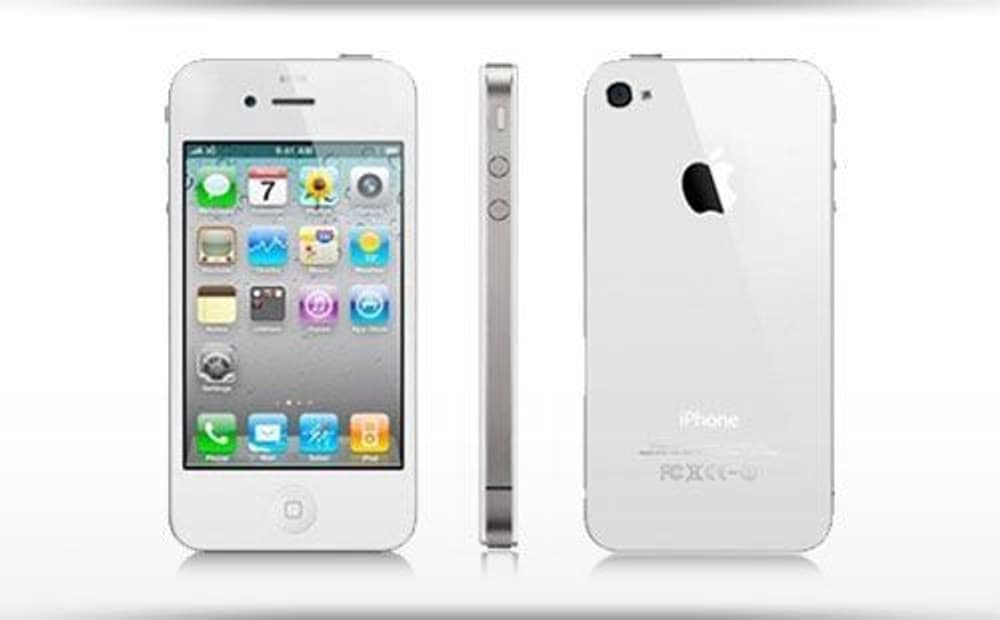 iPhone 4 8GB_white Apple 79455860001012 Bild Nr. 1