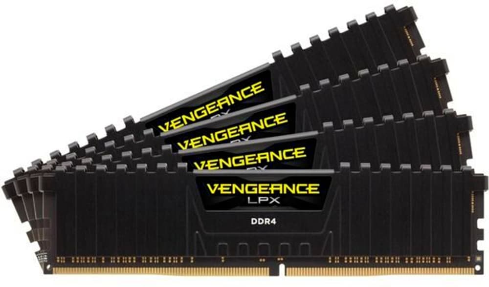 DDR4-RAM Vengeance LPX Black 2666 MHz 4x 32 GB Arbeitsspeicher Corsair 785302408806 Bild Nr. 1