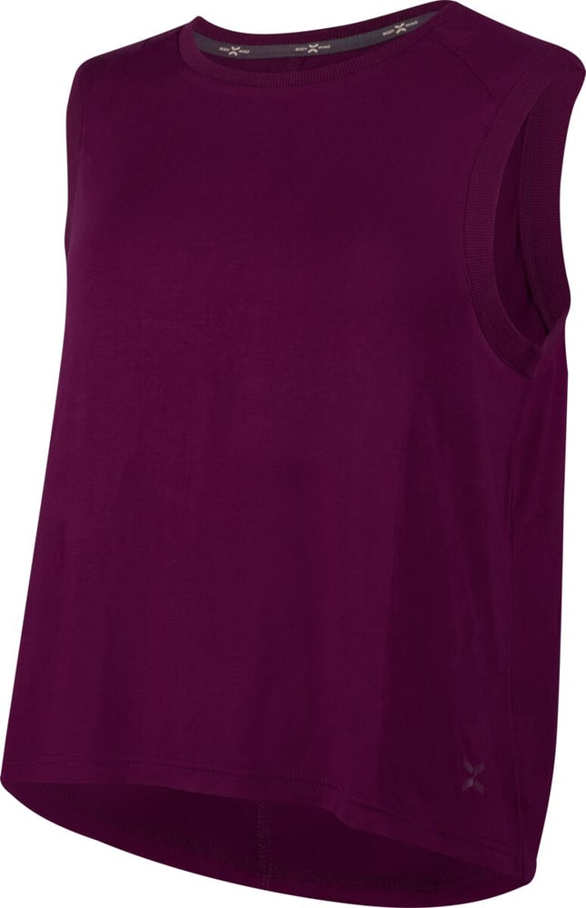 W Tank cotton-touch Top bodyXmind 471871003833 Taille 38 Couleur rouge foncé Photo no. 1