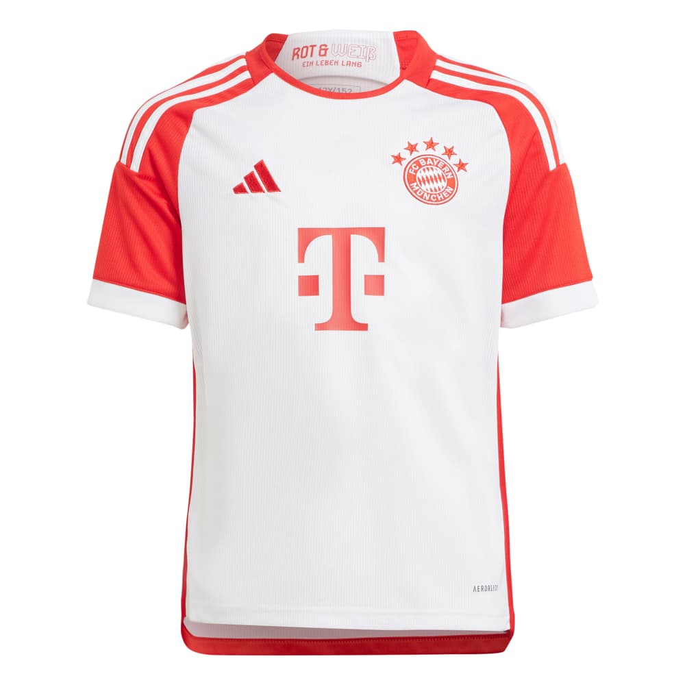 FC Bayern München 23/24 Kids Heimtrikot Fussballtrikot Adidas 469349117630 Grösse 176 Farbe rot Bild-Nr. 1