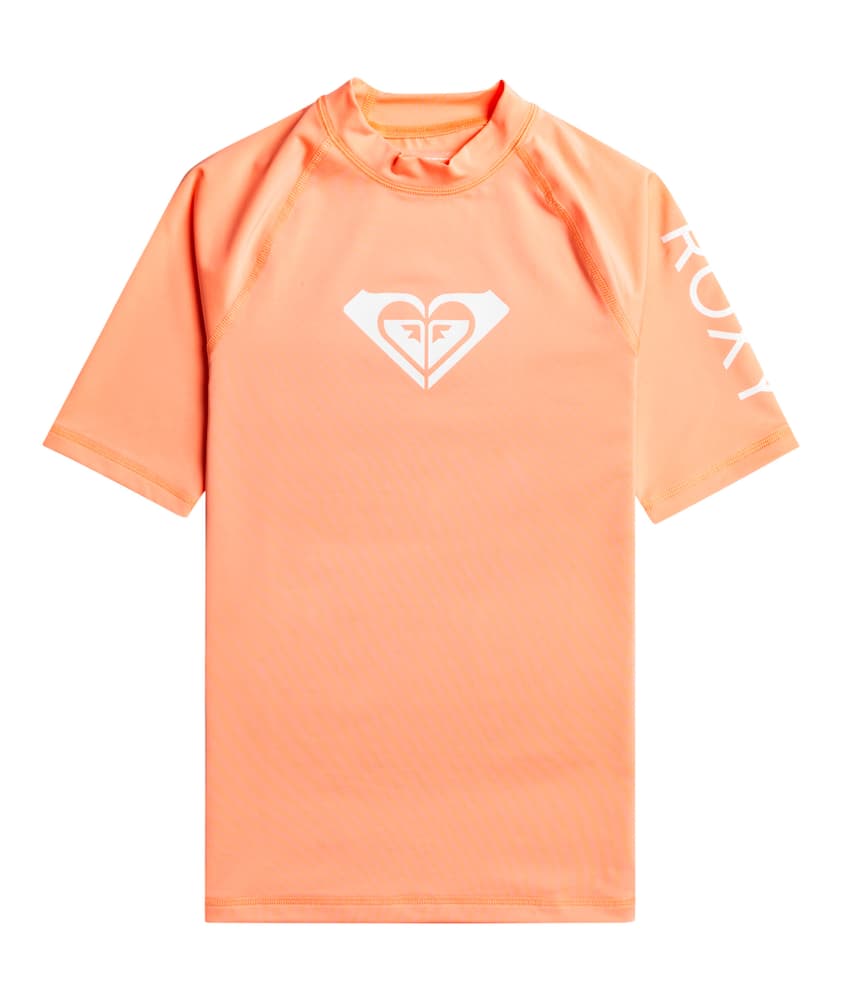 WHOLE HEARTED SS UVP-Shirt Roxy 468186500557 Taille L Couleur corail Photo no. 1