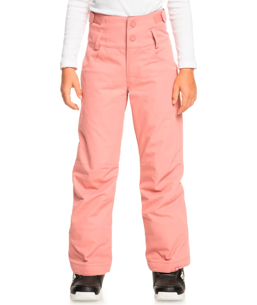 Diversion Pantalone da snowboard Roxy 469318012839 Taglie 128 Colore rosa antico N. figura 1
