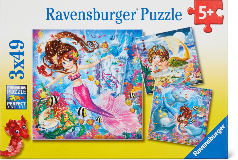 Meerjungfrauen Puzzle Puzzle Ravensburger 748977000000 Bild Nr. 1