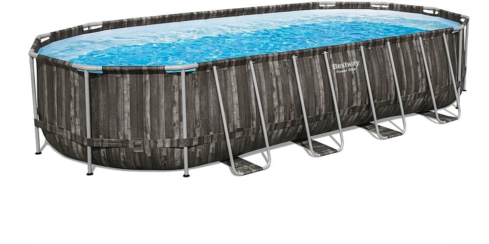 Power Steel Frame Pool Komplett-Set mit Filterpumpe 732 x 366 x 132 cm Pool Bestway 669700106178 Bild Nr. 1