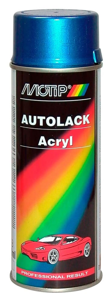 Acryl-Autolack blau metallic 400 ml Lackspray MOTIP 620725500000 Farbtyp 54545 Bild Nr. 1